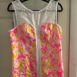 Lilly Pulitzer Sofia lace shift dress